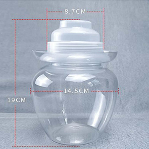 Tarro De Kimchi, Tarro De 1,5 L Con Tapa Tipo C
