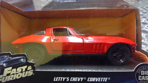 Coleccion Rápido Y Furioso. Lettys Chevy Corvette N23 Nuevo 