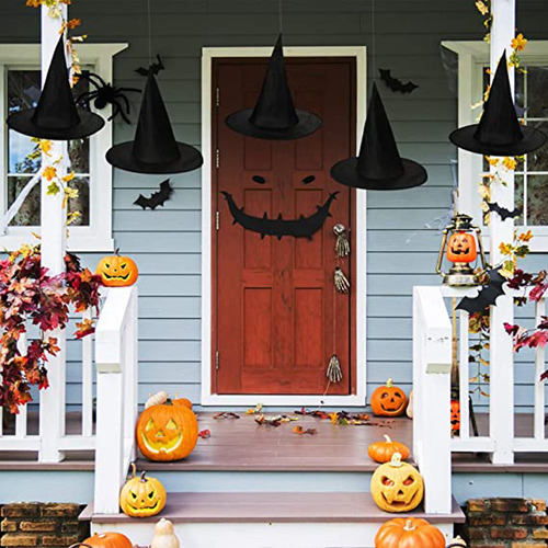 Conjunto De 15 Sombreros De Bruja De Halloween, Hat De Brux