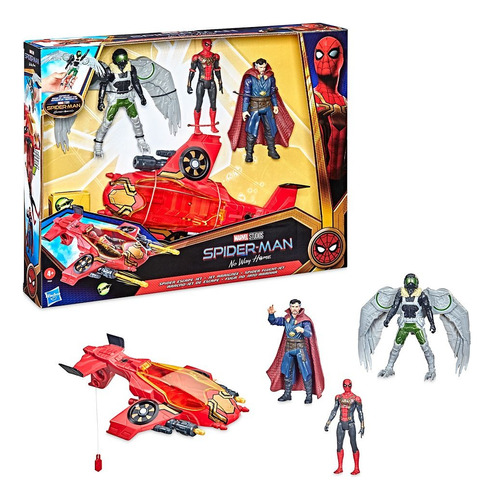 Spider-man: No Way Home Escape Jet Play Set