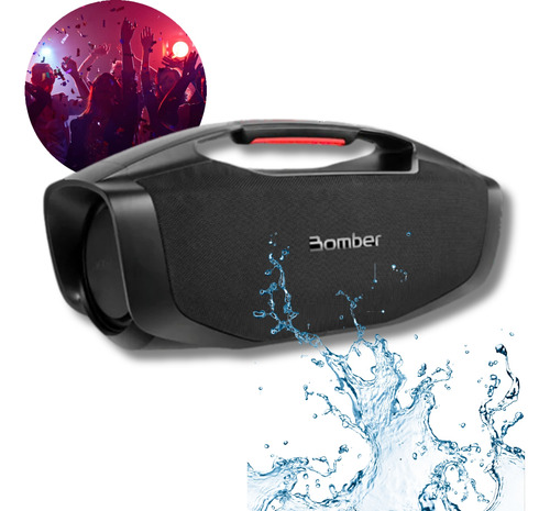 Caixa De Som Bluetooth Portátil Bomber Bomberbox Pro 4