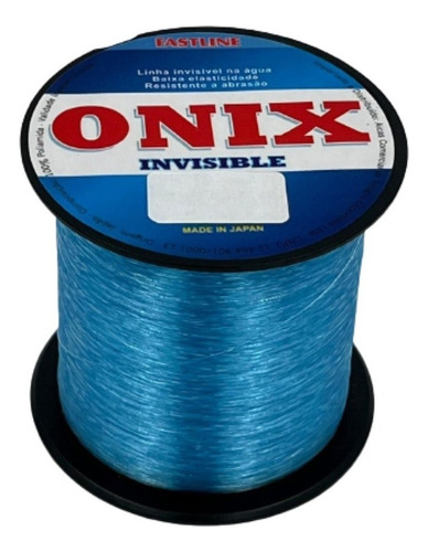 Linha De Pesca Onix Ivisible 0,52mm 52lb 450m Cor Azul