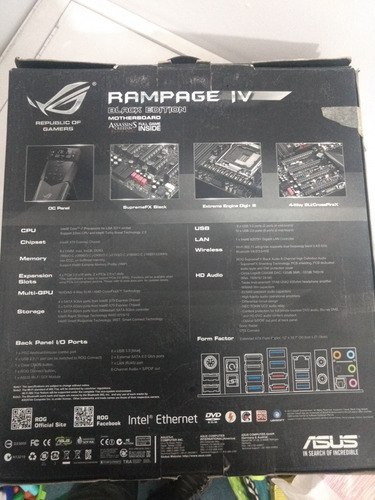 Asus Rampage Iv Black Edition