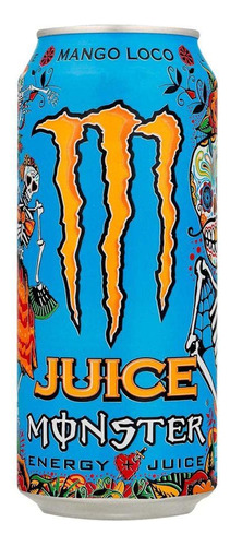 Energético Monster Juice Mango Loco Pack 6 Latas 473ml