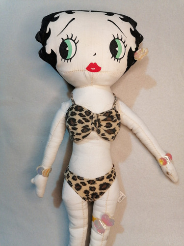 Peluche Original Betty Boop Bikini Leopardo Kellytoy 42cm. 