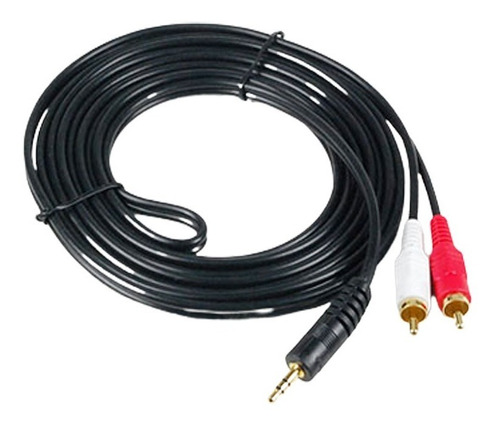 Cable De Audio 3,5mm A 2 Rca 3m/10f Nycetek (7-04) Ncr-238-3