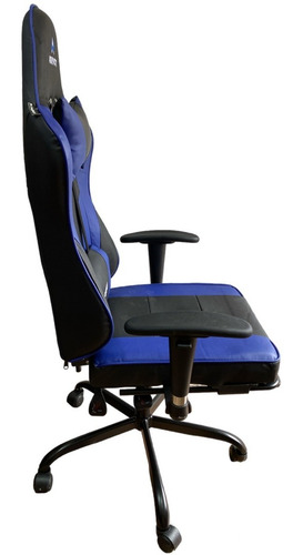 Imagen 3 de 8 de Silla Gamer Pro Gaming Giratoria Con Reposapies Blanco