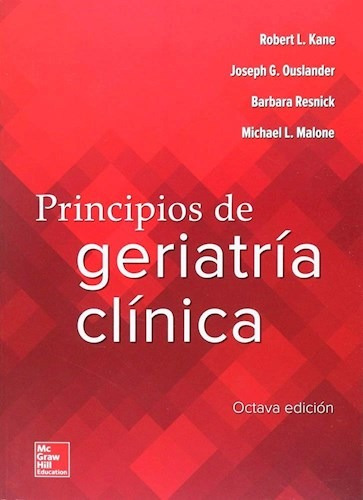 Principios De Geriatría Clínica - Kane, Robert.l. (papel)