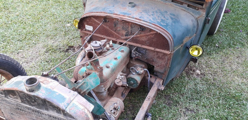 Ford Tudor 1929 Ratrod Teto Rebaixado Hotrod Motor 4 Cilindr