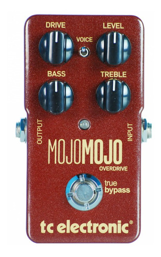 Pedal Efecto Guitarra Tc Electronic Mojomojo Overdrive