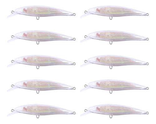 Crankbait Vib Swimbait Body Hard Bait Fishi, 10 Unidades, S