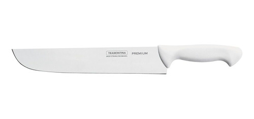 Cuchilla Tramontina Premium 8  (20 Cm)  Blister Mango Blanco