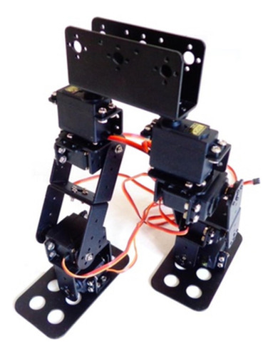 Estructura Robot Bipedo Humanoide Servomotor 6 Dof Arduinoo