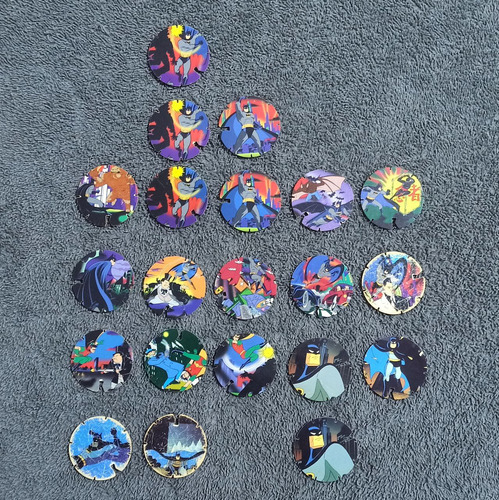 Coleccion De Tazos De Batman, Vuela Tazos, Dc Comics 1995