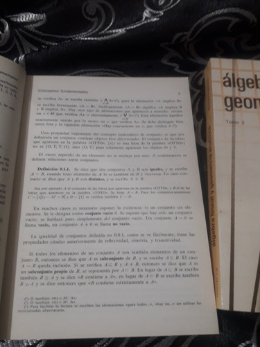 Imagen 4 de 10 de Libro Algebra Lineal Y Geometria Analítica 2 Tomos Heinhold