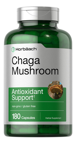 Hongos Chaga 600 Mg 180 Cap Horbaach