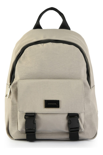 Mochila Mediana Maurine Gris