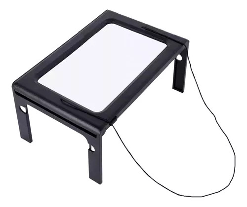 Lupa, Libres Manos Con Luz Led Para Leer, Coser, Tejer,