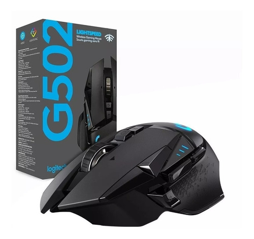 Imagen 4 de 6 de Mouse Gamer Logitech G502 Wireless Hero Lightspeed 16k Xg!