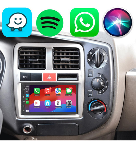 Kit Multimidia Carplay Ar Analogico Hr 08 09 10 11 12 13-19