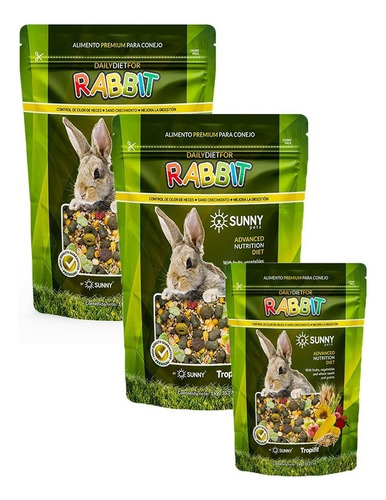 Alimento Premium Para Conejo Tropifit De Sunny 2.5kg