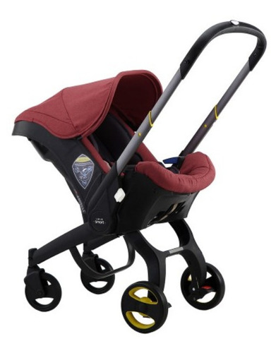 Cochecito de paseo Love Smart 1010 rojo con chasis color gris oscuro