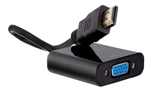 Cabo Adaptador Conversor Hdmi Para Vga Com Audio Pc Xbox Ps3