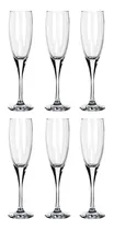 Comprar Juego De Copa De Champagne Barone Vidrio Nadir Set X6 Copas