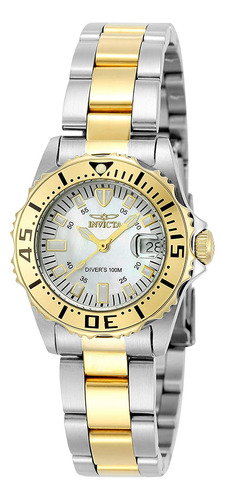 Invicta Pro Diver - Cuar Para Mujer (30 Mm, Acero Inoxidable