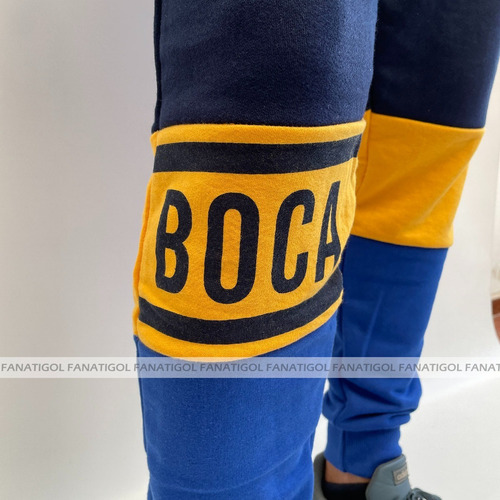 Imagen 4 de 10 de Pantalón Jogging Deportivo Boca Juniors Con Licencia Oficial