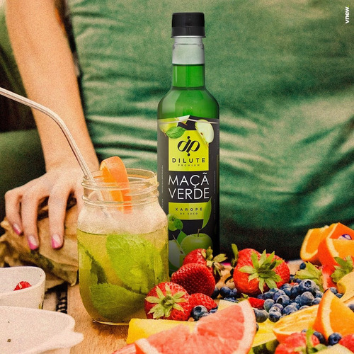 Xarope Essência Dilute Premium Soda Italiana Maçã Verde Zero