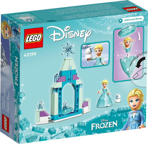 Lego Disney Elsas Castle Courtyard 43199 Conjunto De Edifici