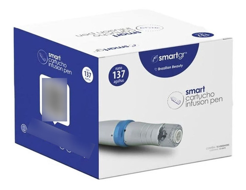 Smart Cartucho Infusion Pen 137 Agulhas Com 10 Unid Smart Gr