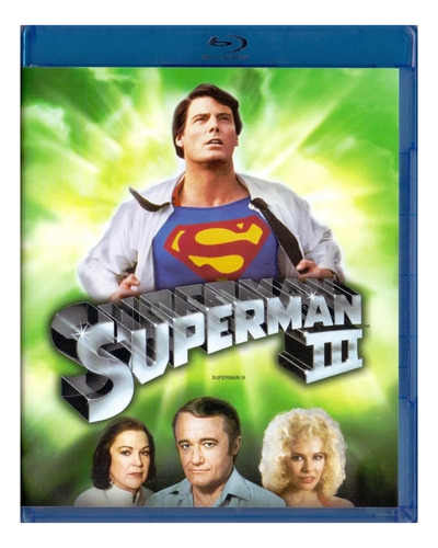 Superman 3 Tres Christopher Reeve 1983 Pelicula Blu-ray