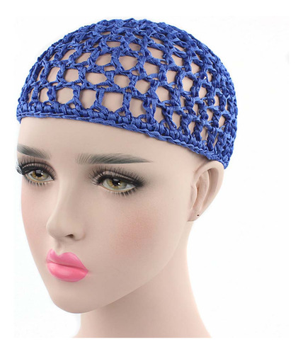 Gorro De Noche Para Mujer Tejido A Ganchillo A Mano