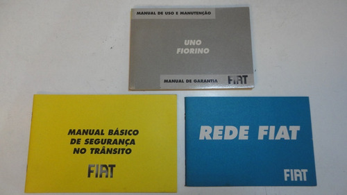 Manual Fiat Uno Fiorino Furgão 2007 Fire Flex Original Mille