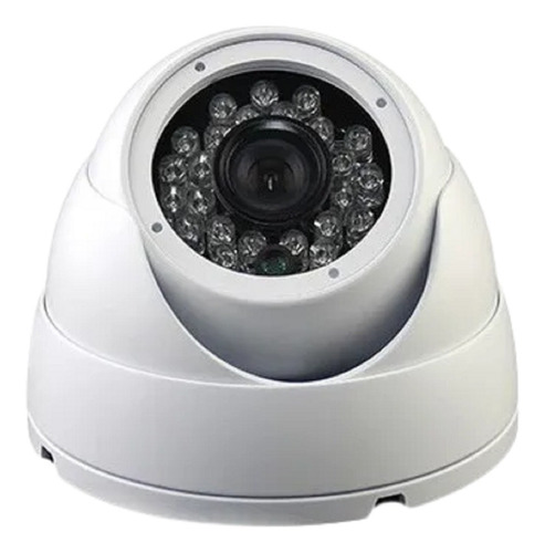 Camara Domo 800tvl Analoga  Infraroja 24 Leds Plastico