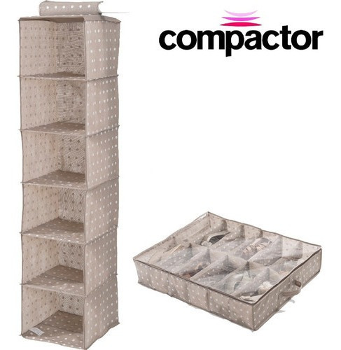 Imagen 4 de 7 de Set Organizador Bajo Cama 12 Zapatos + 6 Estantes Ordena !