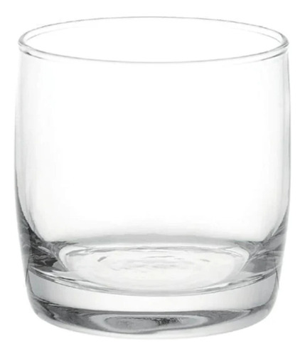 Set 6 Vasos Bajos Modelo Monterrey Transparente De 296ml