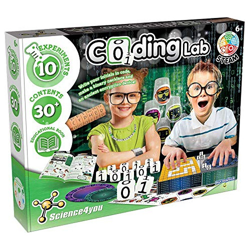 Playmonster Science4you  Coding Lab  10 Experimentos Ct43j
