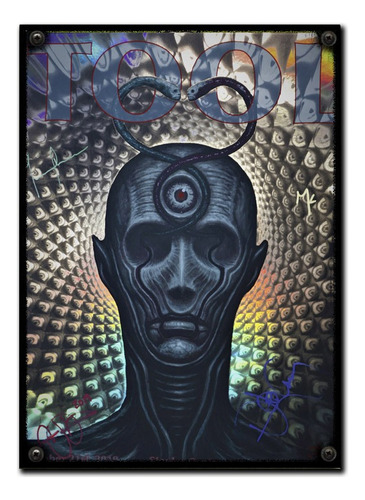 #357 - Cuadro Vintage 21 X 29 Cm / Tool Música Poster Rock