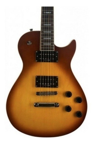 Guitarra Washburn Win Std Tsb Tobacco Sunburst Single Cutway Cor Marrom Orientação da mão Destro