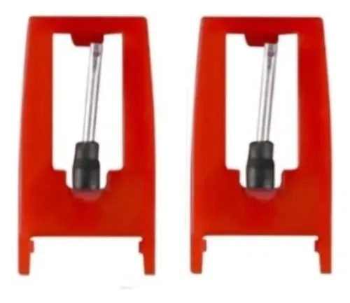 Agulha Cristal Toca Disco Vitrola Pulse Morrison Sp613 2pçs