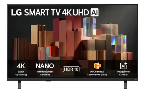 Smart Tv Lg 43'' 4k Ultra Hd Nano Ai Magic Webos 26 43un85