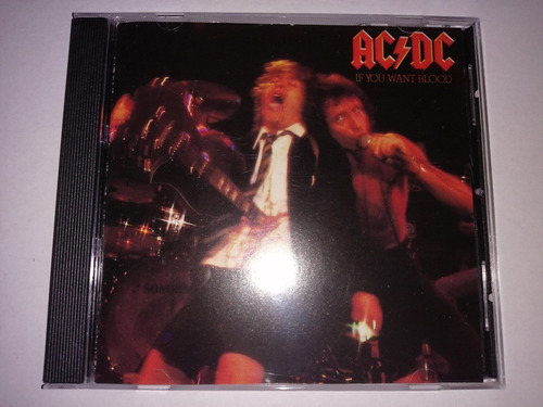 Ac/dc - If You Want Blood Cd Usa Ed 1990 Mdisk