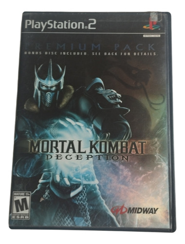 Mortal Kombat Deception Premium Pack Ps2 (Usado)