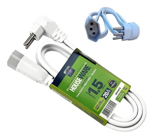 comprar Cordão Prolongador Houseware Cabo Macho\u002Ffêmea 20a 1,5mt 17