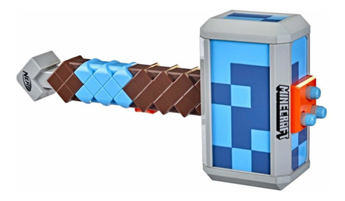 Nerf Minecraft Martillo De Explosión De Dardos Stormlander 3