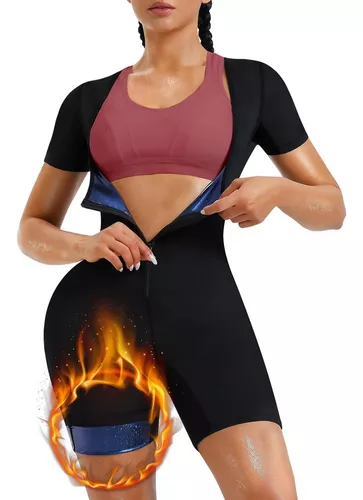 Traje De Sauna Para Mujer Moldeadora Sudoración Adelgazar