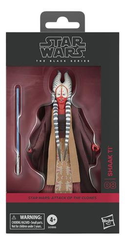 Shaak Ti - Star Wars Attack Of The Clones - The Black Series